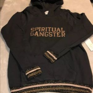 Spiritual gangster hoodie.